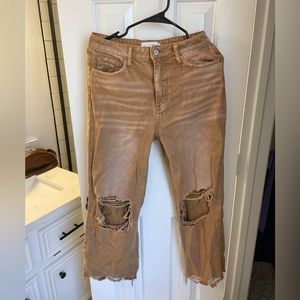 Orange boutique jeans